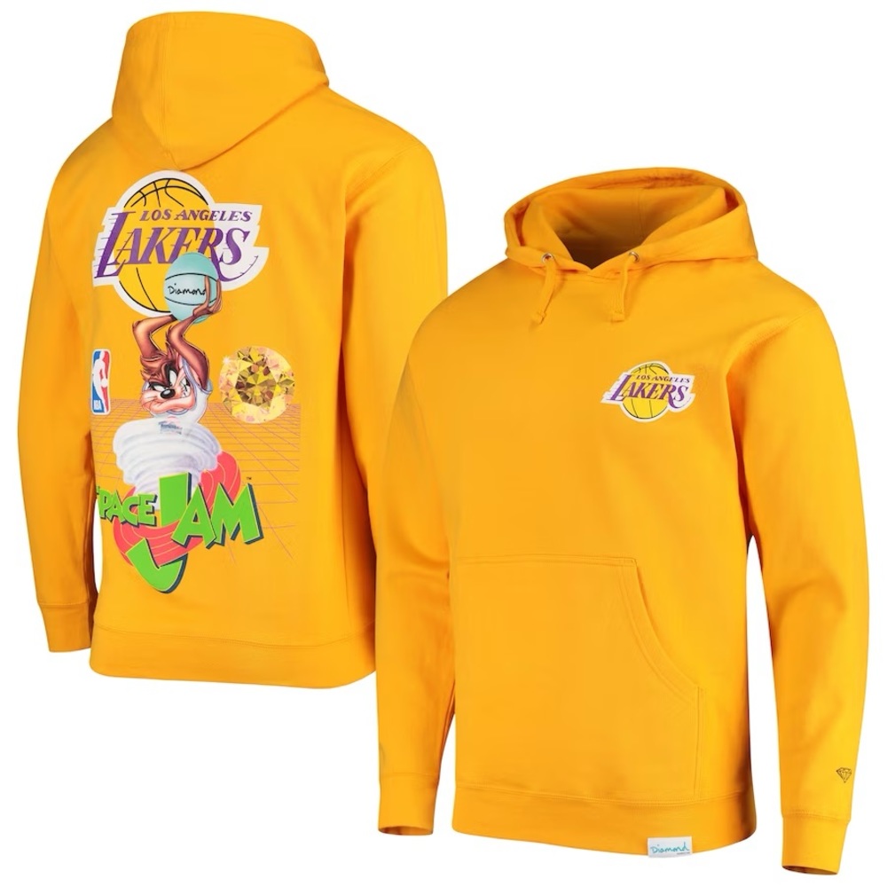 Space Jam and Diamond Supply Co. X NBA X Loonie Tunes Hoodie-Sweater